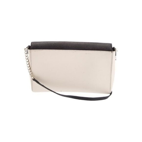 Kate Spade New York Black & Cream Crossbody Bag With Chain Strap - Picture 3 of 5